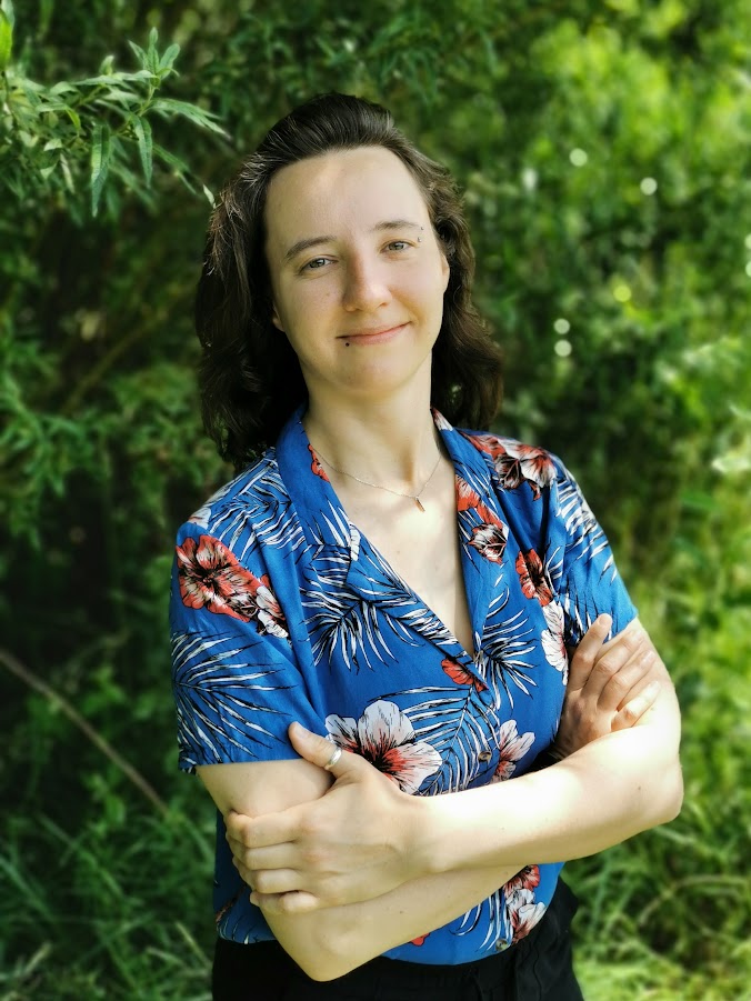 Portrait of Adrianna, founder of The Trinity Tribe